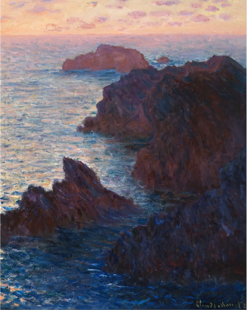 Scogli a Belle Ile, Port Domois - Cincinnati Art Museum
